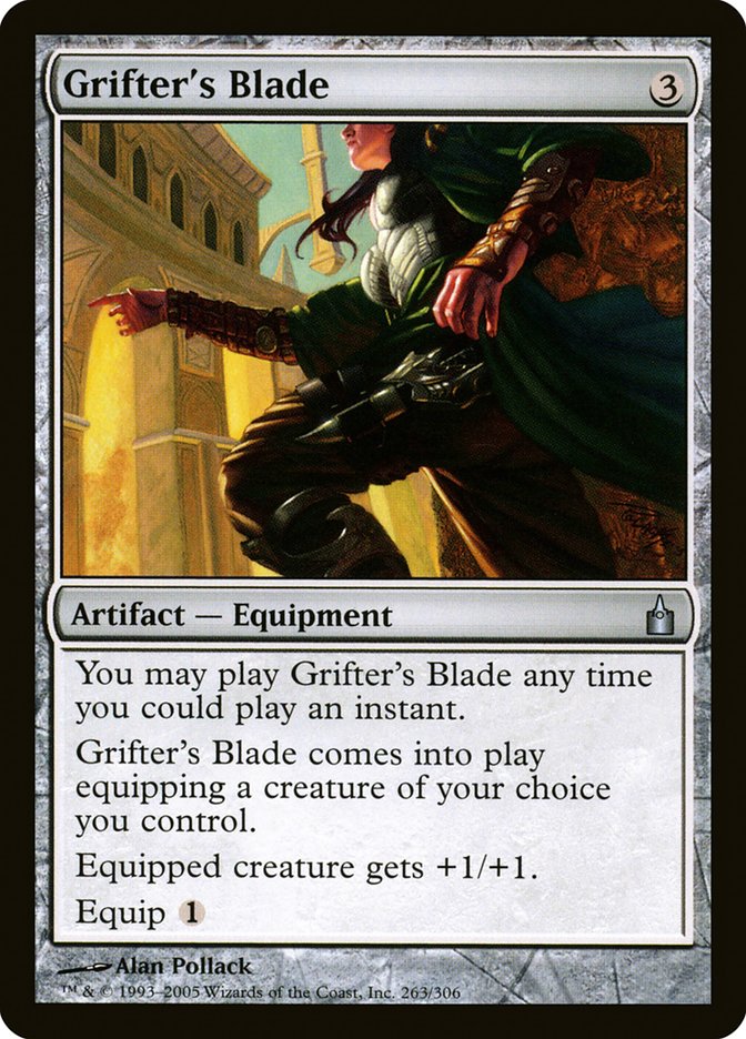 Grifter's Blade [Ravnica: City of Guilds] | Card Merchant Takapuna