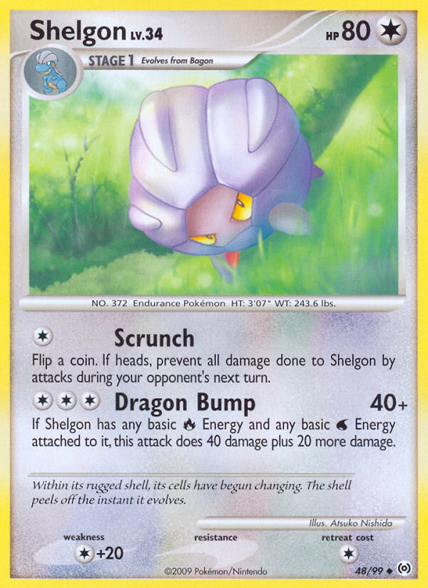 Shelgon (48/99) [Platinum: Arceus] | Card Merchant Takapuna