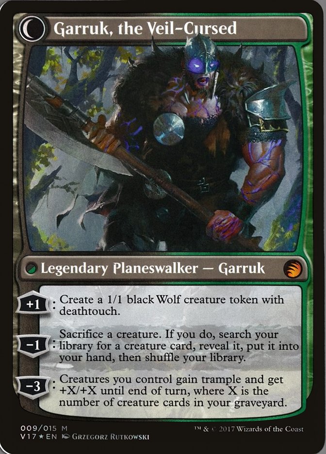 Garruk Relentless // Garruk, the Veil-Cursed [From the Vault: Transform] | Card Merchant Takapuna