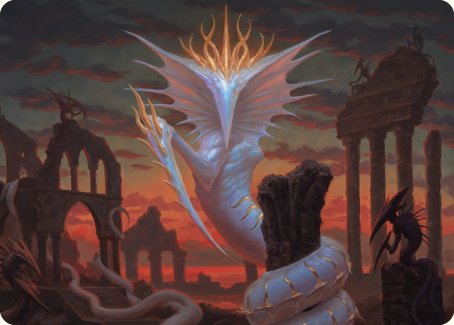 Sliver Gravemother Art Card [Commander Masters Art Series] | Card Merchant Takapuna