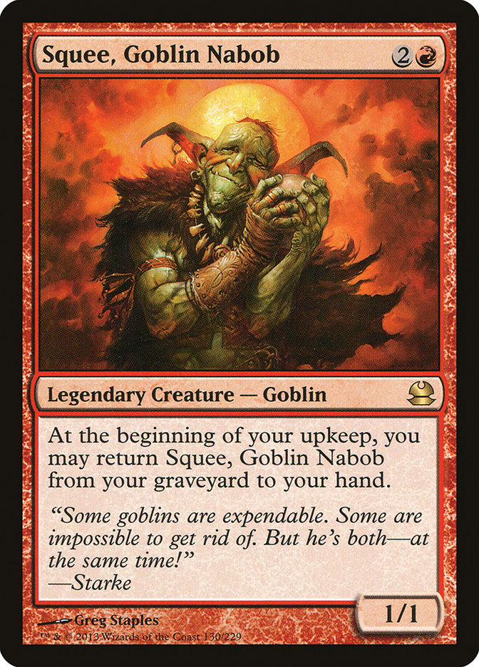 Squee, Goblin Nabob [Modern Masters] | Card Merchant Takapuna