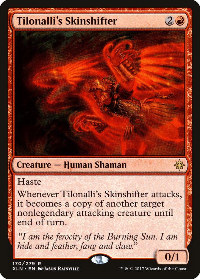 Tilonalli's Skinshifter [Ixalan] | Card Merchant Takapuna