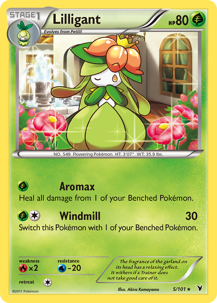 Lilligant (5/101) [Black & White: Noble Victories] | Card Merchant Takapuna