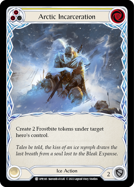 Arctic Incarceration (Yellow) [UPR145] (Uprising) | Card Merchant Takapuna