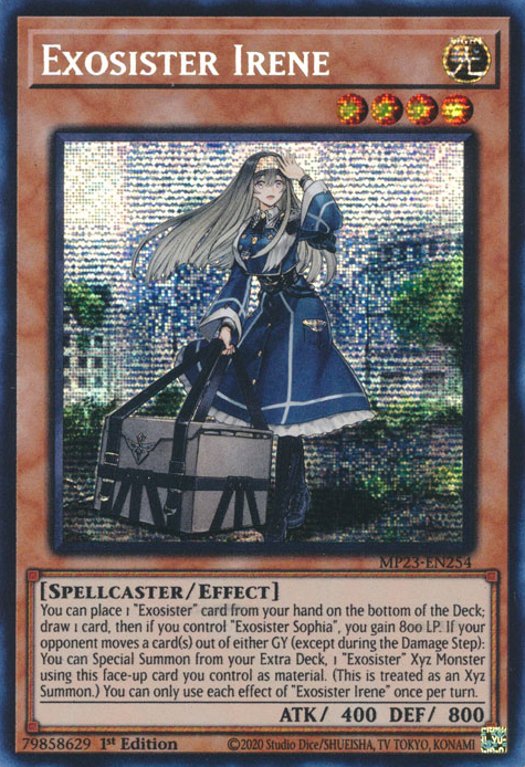 Exosister Irene [MP23-EN254] Prismatic Secret Rare | Card Merchant Takapuna