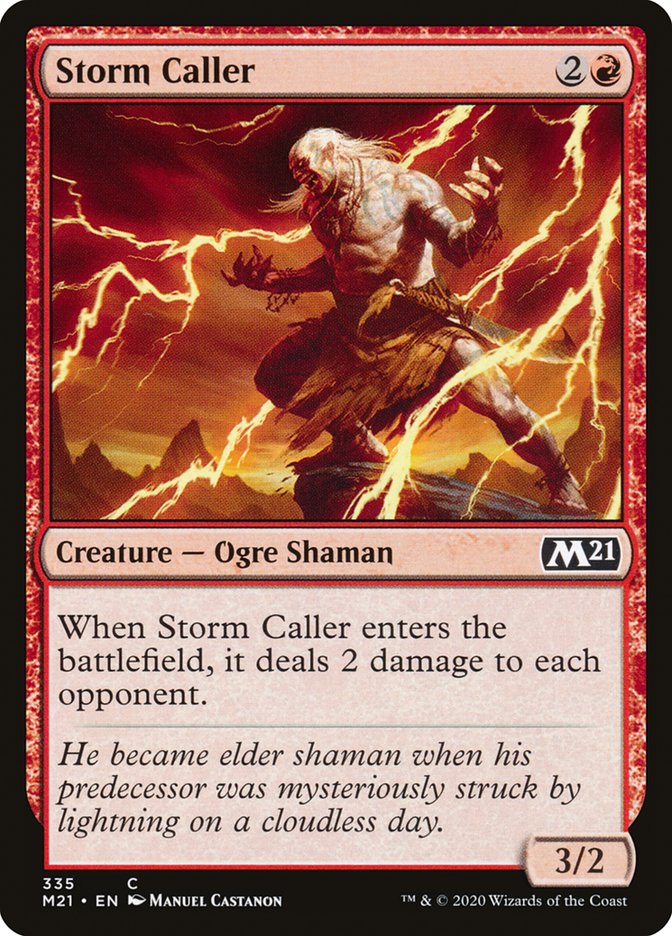 Storm Caller [Core Set 2021] | Card Merchant Takapuna