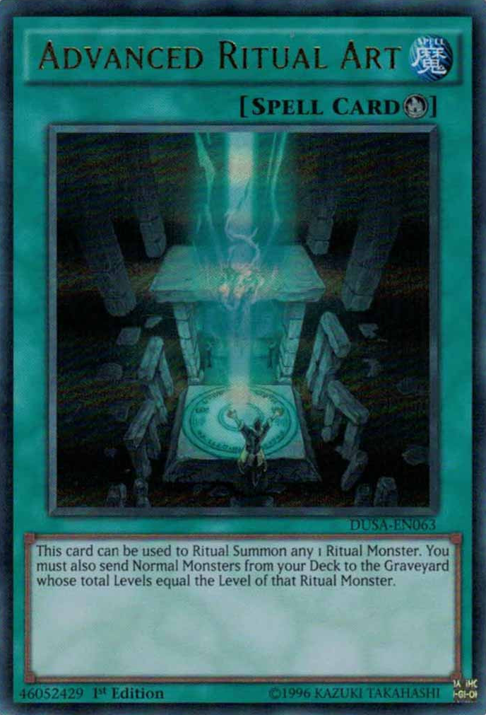 Advanced Ritual Art [DUSA-EN063] Ultra Rare | Card Merchant Takapuna