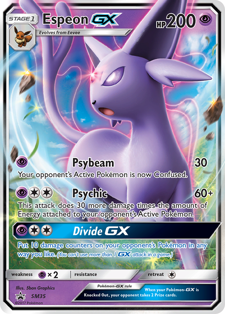 Espeon GX (SM35) [Sun & Moon: Black Star Promos] | Card Merchant Takapuna