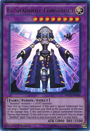 El Shaddoll Construct [MP15-EN094] Ultra Rare | Card Merchant Takapuna