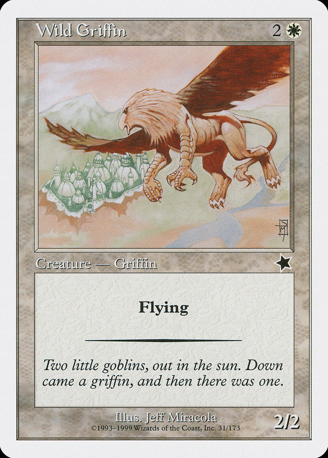 Wild Griffin [Starter 1999] | Card Merchant Takapuna