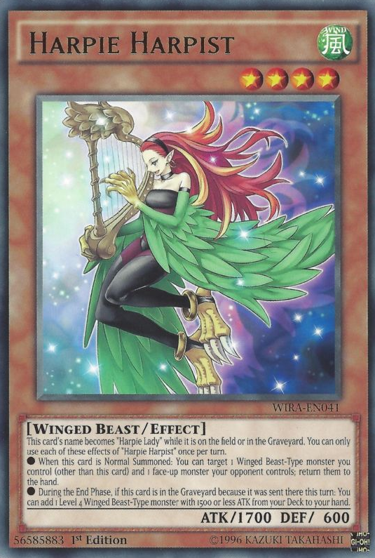 Harpie Harpist [WIRA-EN041] Rare | Card Merchant Takapuna