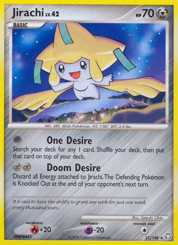 Jirachi (31/146) [Diamond & Pearl: Legends Awakened] | Card Merchant Takapuna