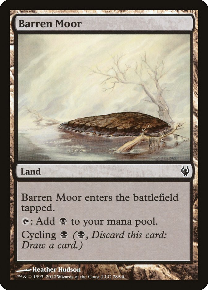 Barren Moor [Duel Decks: Izzet vs. Golgari] | Card Merchant Takapuna