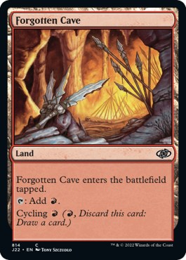 Forgotten Cave [Jumpstart 2022] | Card Merchant Takapuna