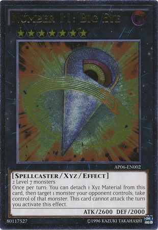 Number 11: Big Eye [AP06-EN002] Ultimate Rare | Card Merchant Takapuna