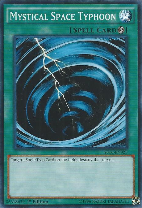 Mystical Space Typhoon [YS16-EN025] Common | Card Merchant Takapuna