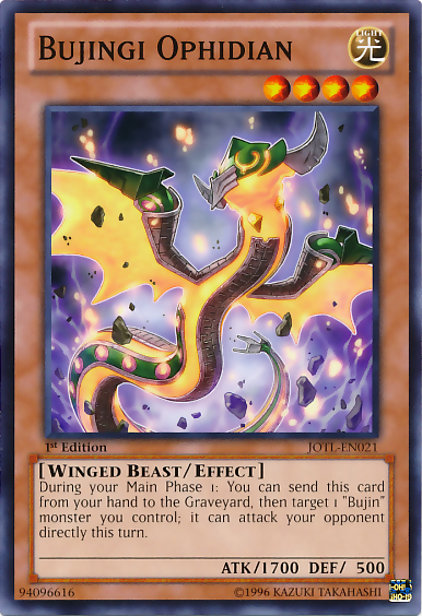 Bujingi Ophidian [JOTL-EN021] Common | Card Merchant Takapuna