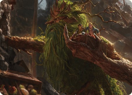 Treebeard, Gracious Host Art Card [The Lord of the Rings: Tales of Middle-earth Art Series] | Card Merchant Takapuna