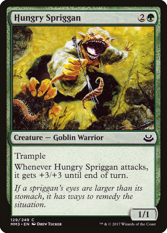 Hungry Spriggan [Modern Masters 2017] | Card Merchant Takapuna