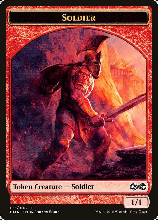 Soldier Token [Ultimate Masters Tokens] | Card Merchant Takapuna