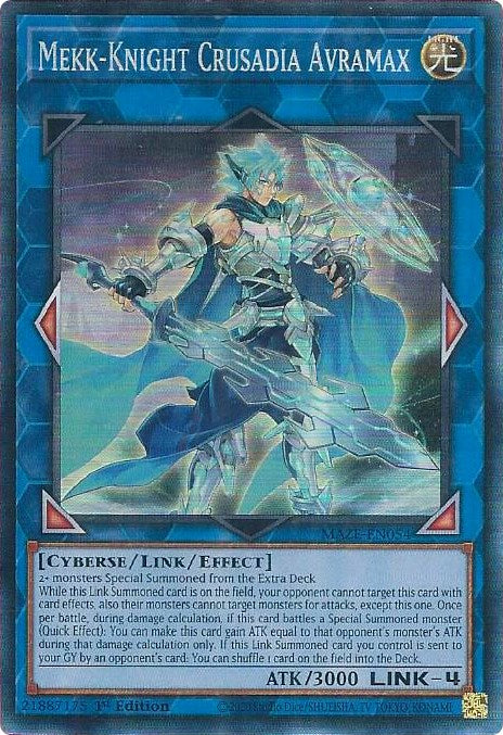 Mekk-Knight Crusadia Avramax [MAZE-EN054] Collector's Rare | Card Merchant Takapuna