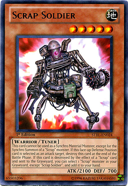 Scrap Soldier [STBL-EN024] Rare | Card Merchant Takapuna