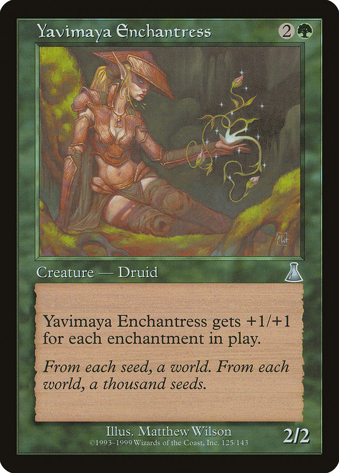 Yavimaya Enchantress [Urza's Destiny] | Card Merchant Takapuna