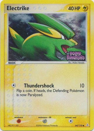 Electrike (64/110) (Stamped) [EX: Holon Phantoms] | Card Merchant Takapuna