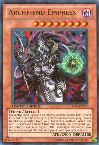 Archfiend Empress [STBL-ENSP1] Ultra Rare | Card Merchant Takapuna