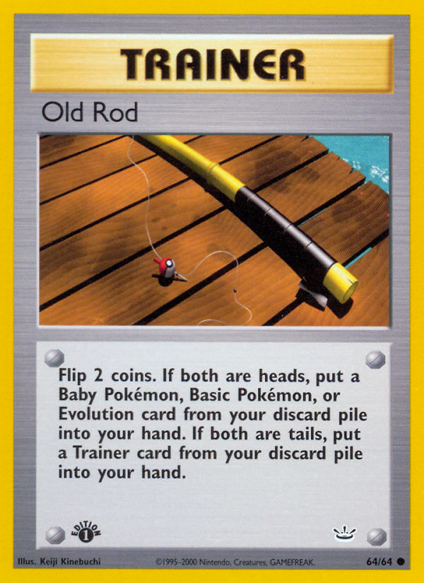 Old Rod (64/64) [Neo Revelation 1st Edition] | Card Merchant Takapuna