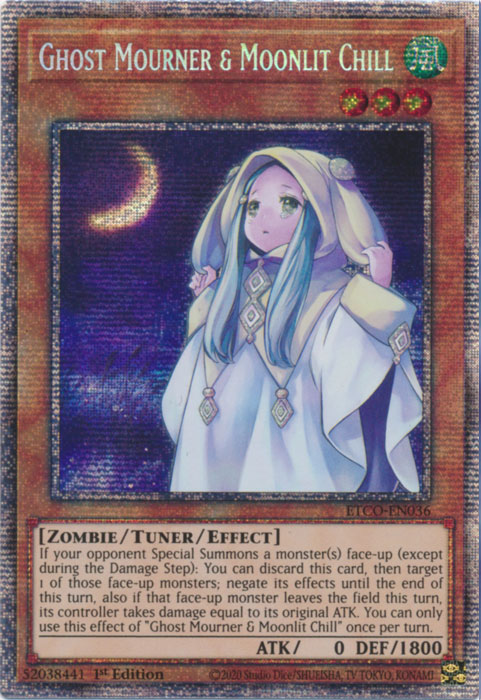 Ghost Mourner & Moonlit Chill [ETCO-EN036] Starlight Rare | Card Merchant Takapuna