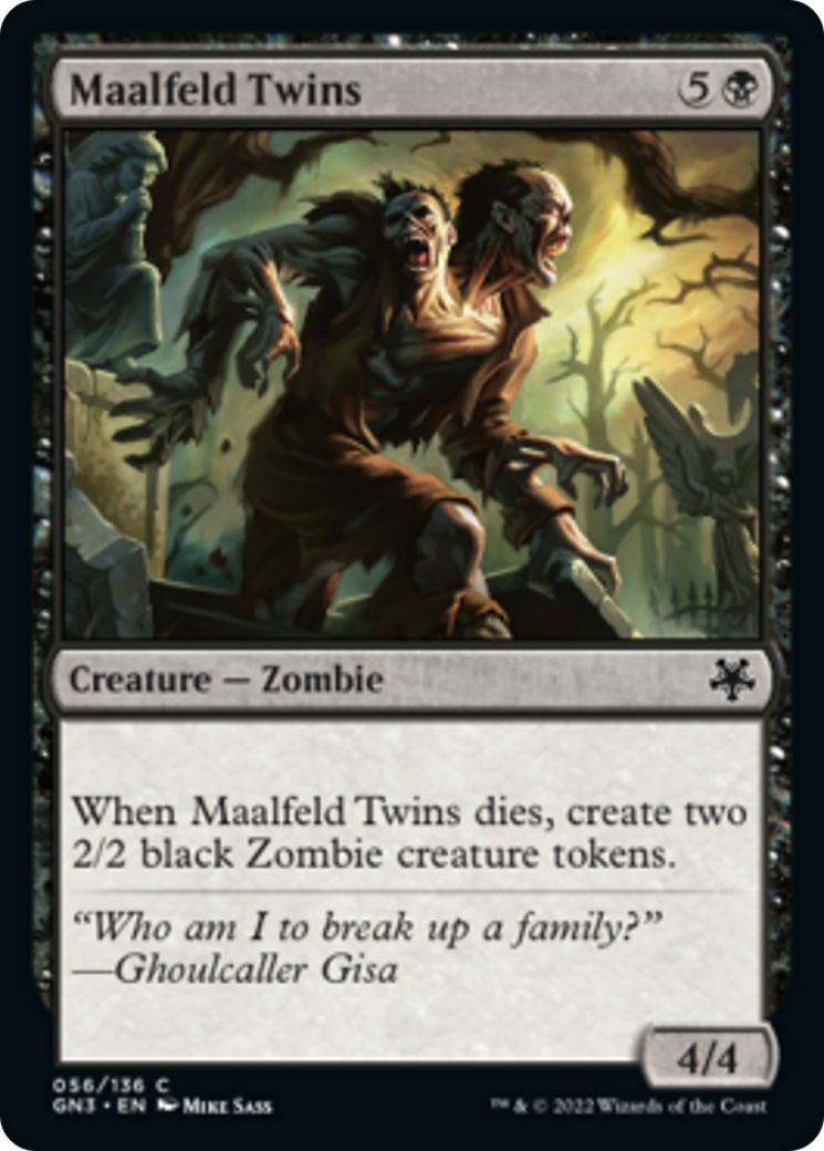 Maalfeld Twins [Game Night: Free-for-All] | Card Merchant Takapuna