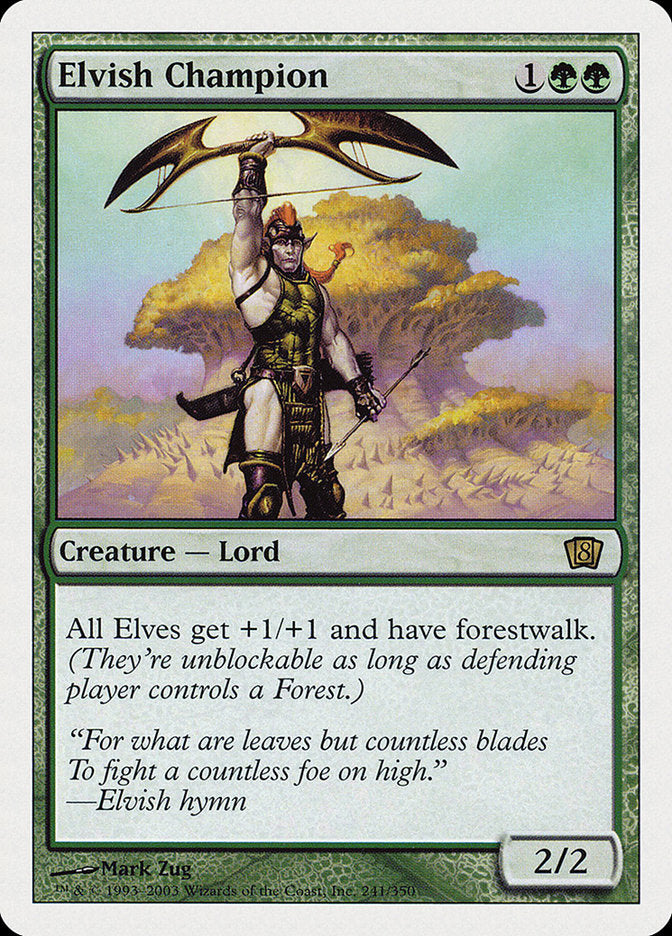 Elvish Champion [Eighth Edition] | Card Merchant Takapuna