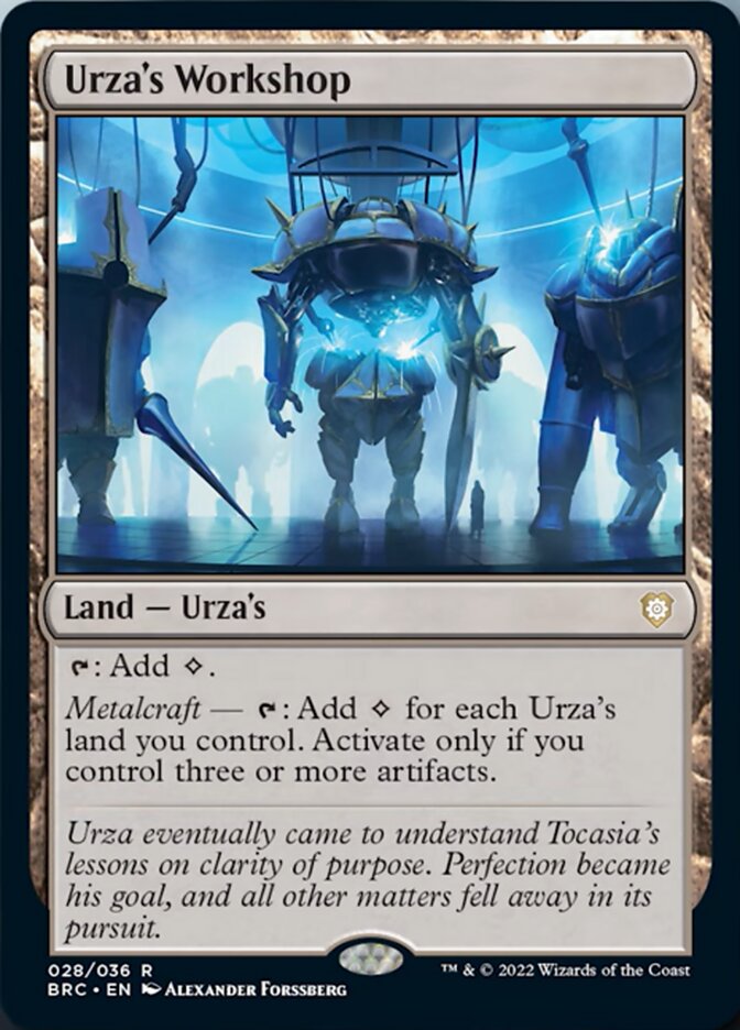 Urza's Workshop [The Brothers' War Commander] | Card Merchant Takapuna