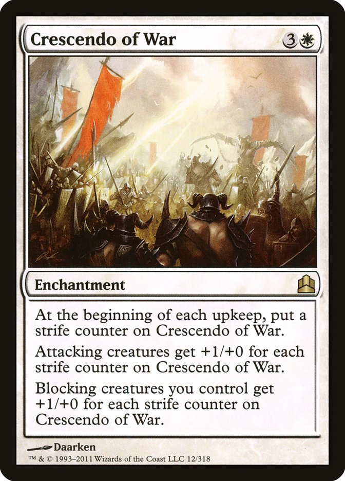 Crescendo of War [Commander 2011] | Card Merchant Takapuna