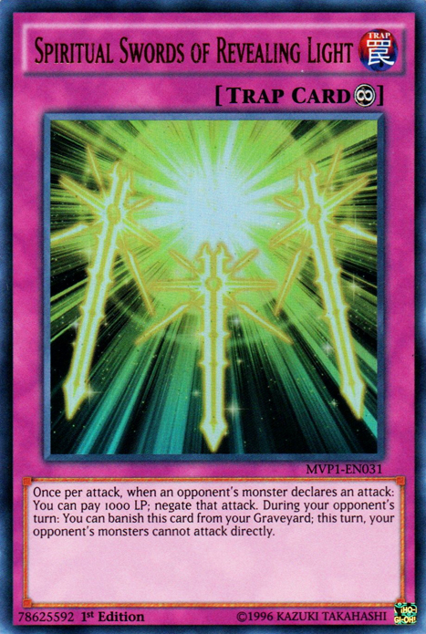 Spiritual Swords of Revealing Light [MVP1-EN031] Ultra Rare | Card Merchant Takapuna