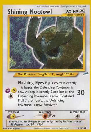 Shining Noctowl (110/105) [Neo Destiny Unlimited] | Card Merchant Takapuna