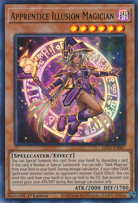 Apprentice Illusion Magician [LDS3-EN087] Ultra Rare | Card Merchant Takapuna