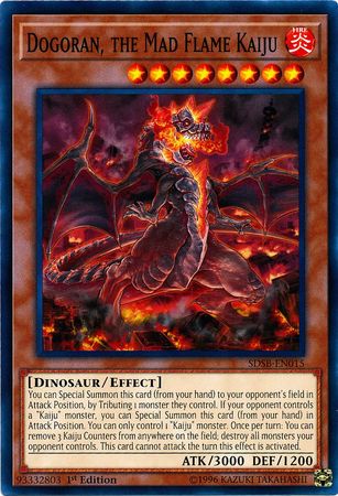 Dogoran, the Mad Flame Kaiju [SDSB-EN015] Common | Card Merchant Takapuna