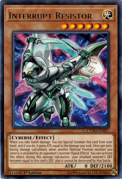 Interrupt Resistor [CYHO-EN097] Rare | Card Merchant Takapuna