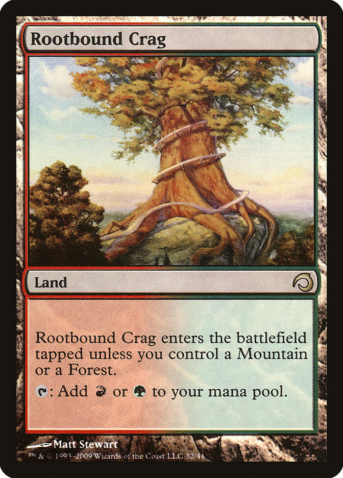 Rootbound Crag [Premium Deck Series: Slivers] | Card Merchant Takapuna