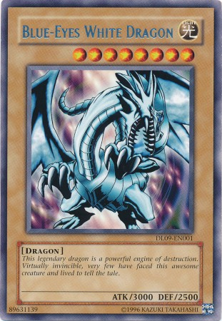 Blue-Eyes White Dragon (Silver) [DL09-EN001] Rare | Card Merchant Takapuna