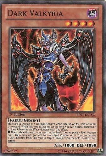 Dark Valkyria [BP01-EN152] Starfoil Rare | Card Merchant Takapuna