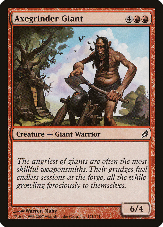 Axegrinder Giant [Lorwyn] | Card Merchant Takapuna