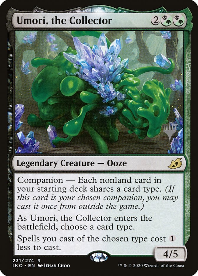 Umori, the Collector (Promo Pack) [Ikoria: Lair of Behemoths Promos] | Card Merchant Takapuna