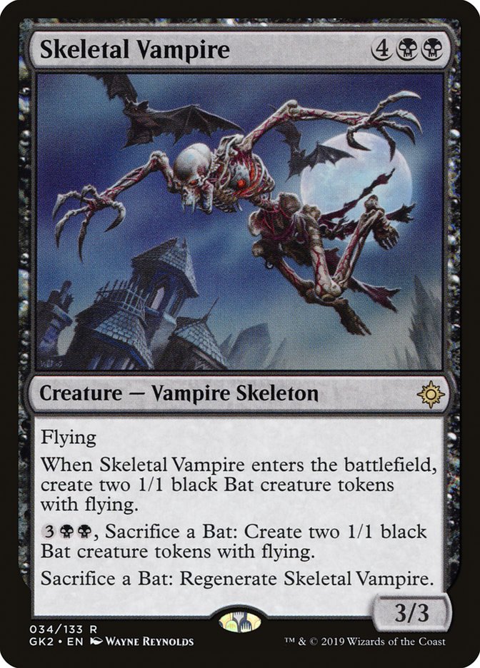 Skeletal Vampire [Ravnica Allegiance Guild Kit] | Card Merchant Takapuna