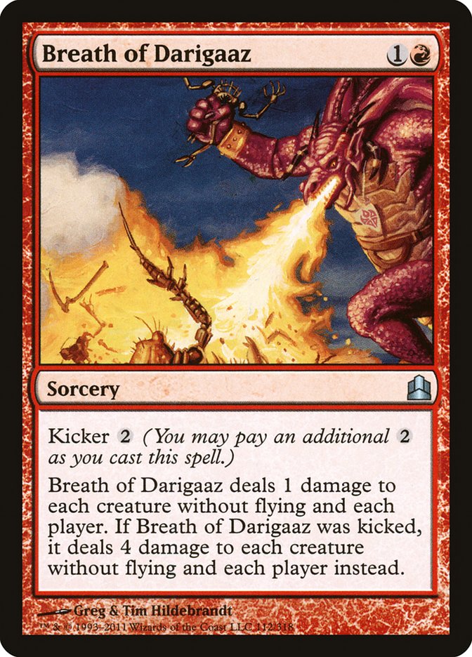 Breath of Darigaaz [Commander 2011] | Card Merchant Takapuna