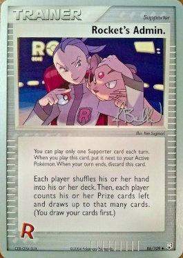 Rocket's Admin. (86/109) (Eeveelutions - Jimmy Ballard) [World Championships 2006] | Card Merchant Takapuna