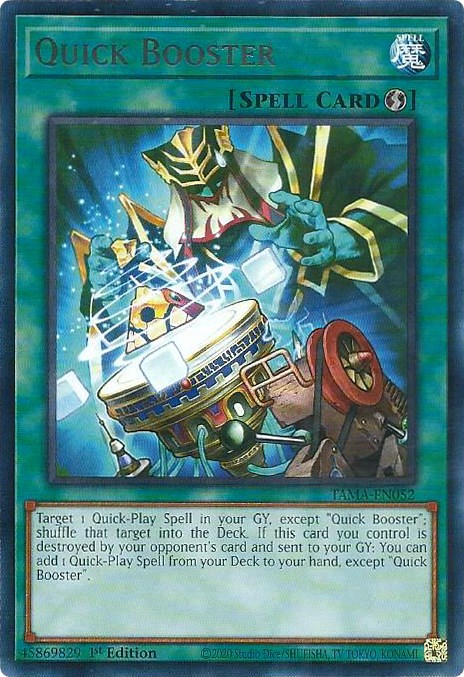 Quick Booster [TAMA-EN052] Rare | Card Merchant Takapuna