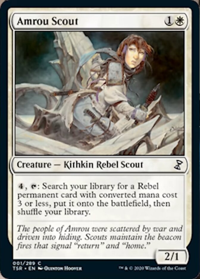 Amrou Scout [Time Spiral Remastered] | Card Merchant Takapuna